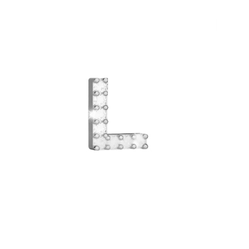 Charm Rebecca My Name Iniziale L SWDPAL12