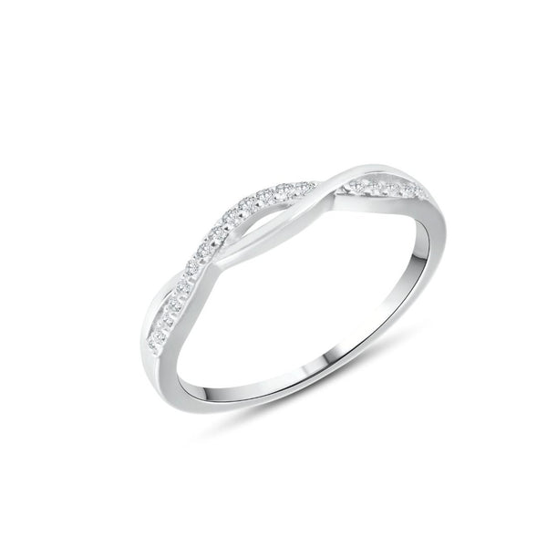 ANILLO TRENZADO DE PLATA 925