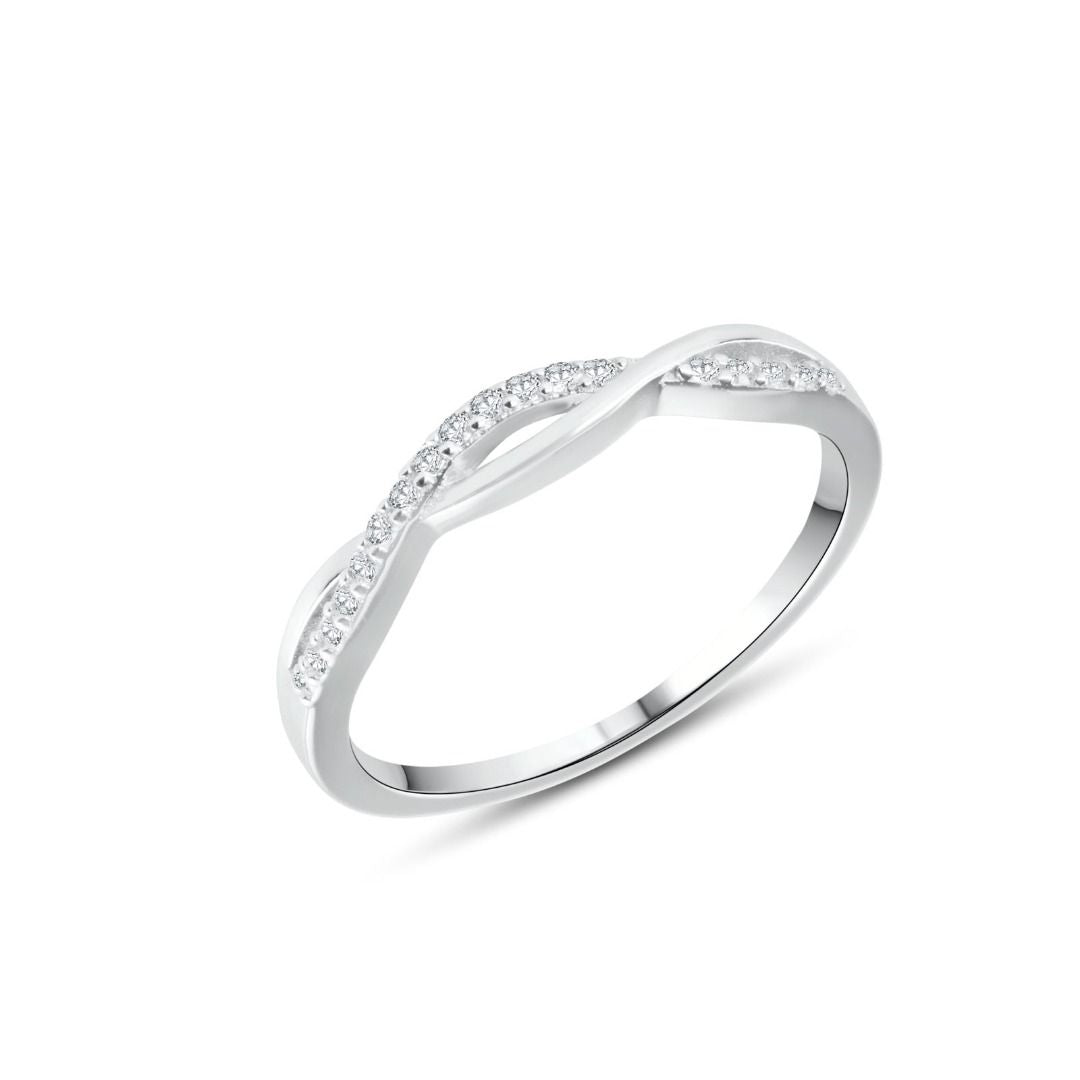 ANILLO TRENZADO DE PLATA 925