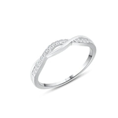 ANILLO TRENZADO DE PLATA 925