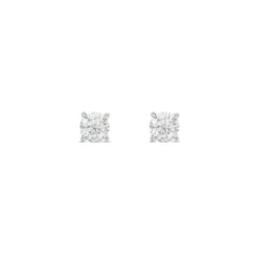 Orecchini Stroili Lobo Punto Luce Claire Oro Bianco 9 KT Cubic Zirconia 1412168