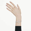 Swarovski Matrix Rigid Bracelet with Multi-Shaped Stones