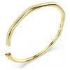 Swarovski Dextera Octagonal Rigid Bracelet in Yellow Gold Plated