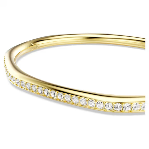 Bracciale Swarovski Rigido Dextera Ottagonale Placcato Oro Giallo -