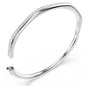 Swarovski Dextera Octagonal Rhodium-Plated Rigid Bracelet