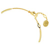 Swarovski Idyllia Pink Heart Rigid Bracelet in Yellow Gold Plated