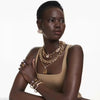 Swarovski Millenia Rigid Bracelet in Yellow Gold Plated