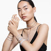 Pulsera Rígida Swarovski Sublima Pavé Snow