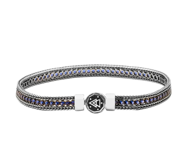 Bracciale Nove25 Tennis Blu Foxtail N25BRA00393-18