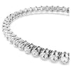 Swarovski Imber Eternity Tennis Bracelet with White Stones in Rhodium