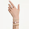 Bracciale Swarovski Idyllia Crystal Pearls Dorato M 5737299