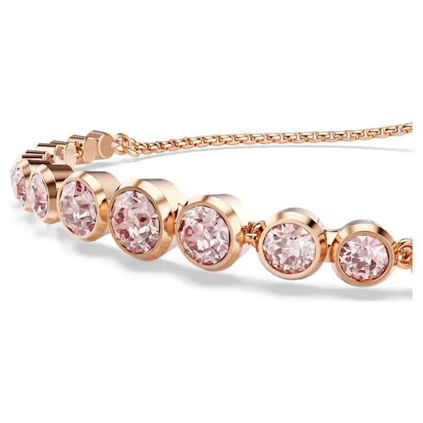 Pulsera de tenis Swarovski Imber Rosè