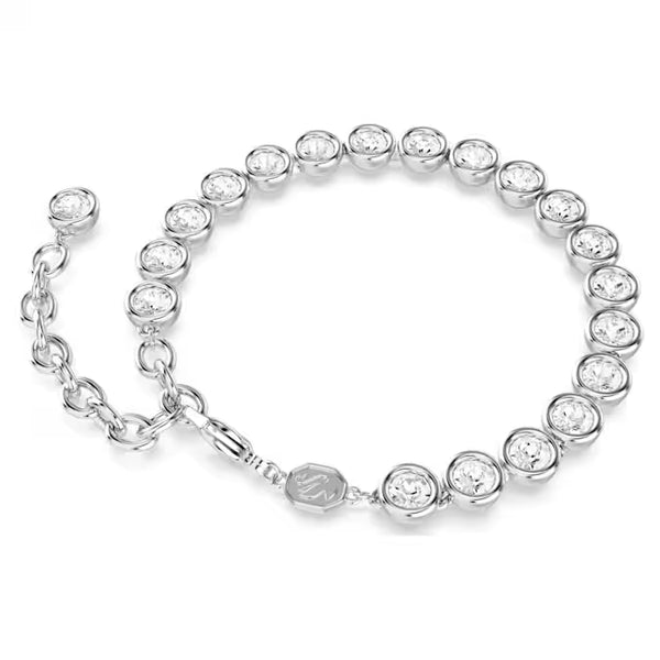 Swarovski Imber Tennis Bracelet Rhodium Plated