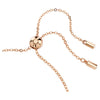 Swarovski Tennis Matrix Bracelet White Rose Gold Plated