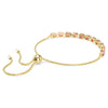 Swarovski Matrix Pear Cut Bracelet Rose Gold Plated