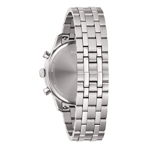 Orologio Bulova Sutton da Uomo in Acciaio Cronografo con Quadrante Nero 96B412