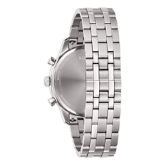 Bulova Sutton Men's Stainless Steel Chronograph Watch with Black Dial