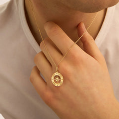 Ciondolo Stroili Rosa Dei Venti Oro Giallo 9 KT 1412915