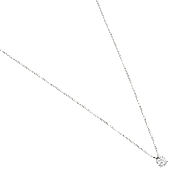 Collana Stroili Punto Luce Oro 9 KT Con  Cubic Zirconia 40+2 cm 1433826