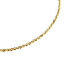 Bracciale Stroili Catena Oro Giallo 9 KT Maglia Corda 18 cm 1435193