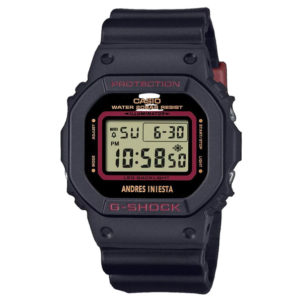 Reloj G-Shock firmado por Andrés Iniesta