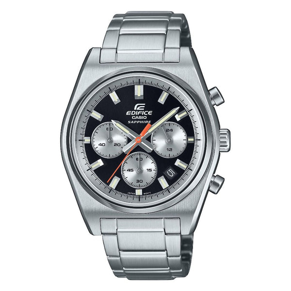 Orologio Edifice da Uomo in Acciaio Cronografo con Quadrante Nero EFB-730D-1AVUEF