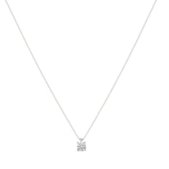 Collar Stroili Punto de Luz Claire Oro Blanco 9 KT Malla Veneciana Circonitas Cúbicas 1433827