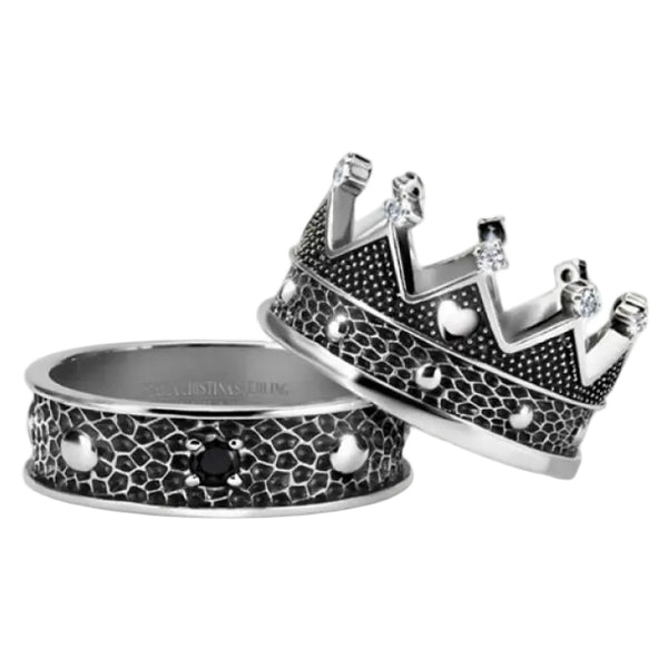 Anello Maria Cristina Sterling a Fascia King G2952