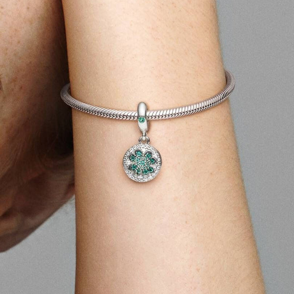 Charm Pandora Pendente Quadrifoglio Verde 797906NRGMX