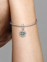 Charm Pandora Pendente Quadrifoglio Verde 797906NRGMX