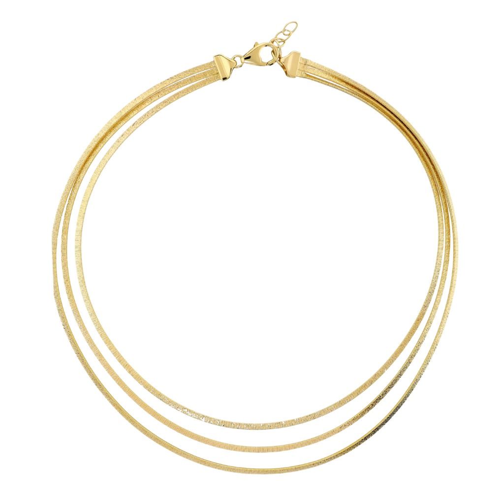 Collana Etrusca Multifilo Tubogas WSET00979.YG
