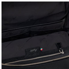 Zaino Pineider Slim in Pelle Nero PBL005856