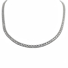 Collana Tennis Giorgio Visconti in Oro Bianco 18 KT e Diamanti Naturali GB40199F