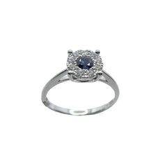 Anello Giorgio Visconti in Oro Bianco e Diamanti ABX15030Z