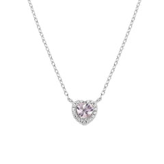 Collana Amen Dolce Cuore in Argento 925 -
