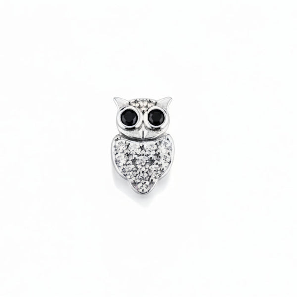 Marcello Pane Owl Charms with Zirconia