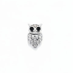 Marcello Pane Owl Charms with Zirconia