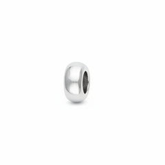 Charm Elements Donut Grande In Oro Bianco ECF11703