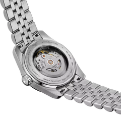 Tissot PR516 Powermatic 80 Men's Steel Watch with Black Dial