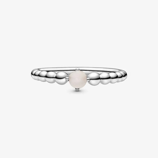 Anello Pandora Rosa Cipria Decorato Con Sfere 198598C06 -