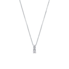 Mirco Visconti Trilogy Pendant Necklace with Gradual Diamonds