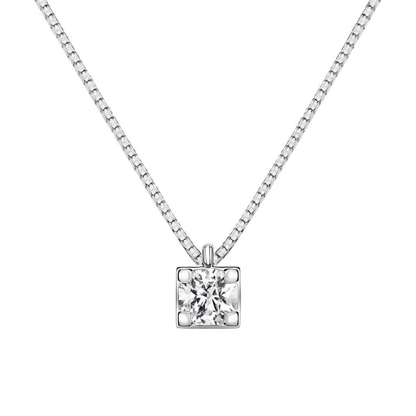 Collana Bibigì Puntoluce in Oro Bianco e Diamante -