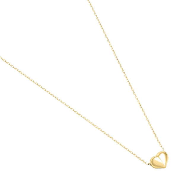 Collana Stroili Cuore Mon Petit Oro Giallo 9 KT Maglia Forzatina 1426437