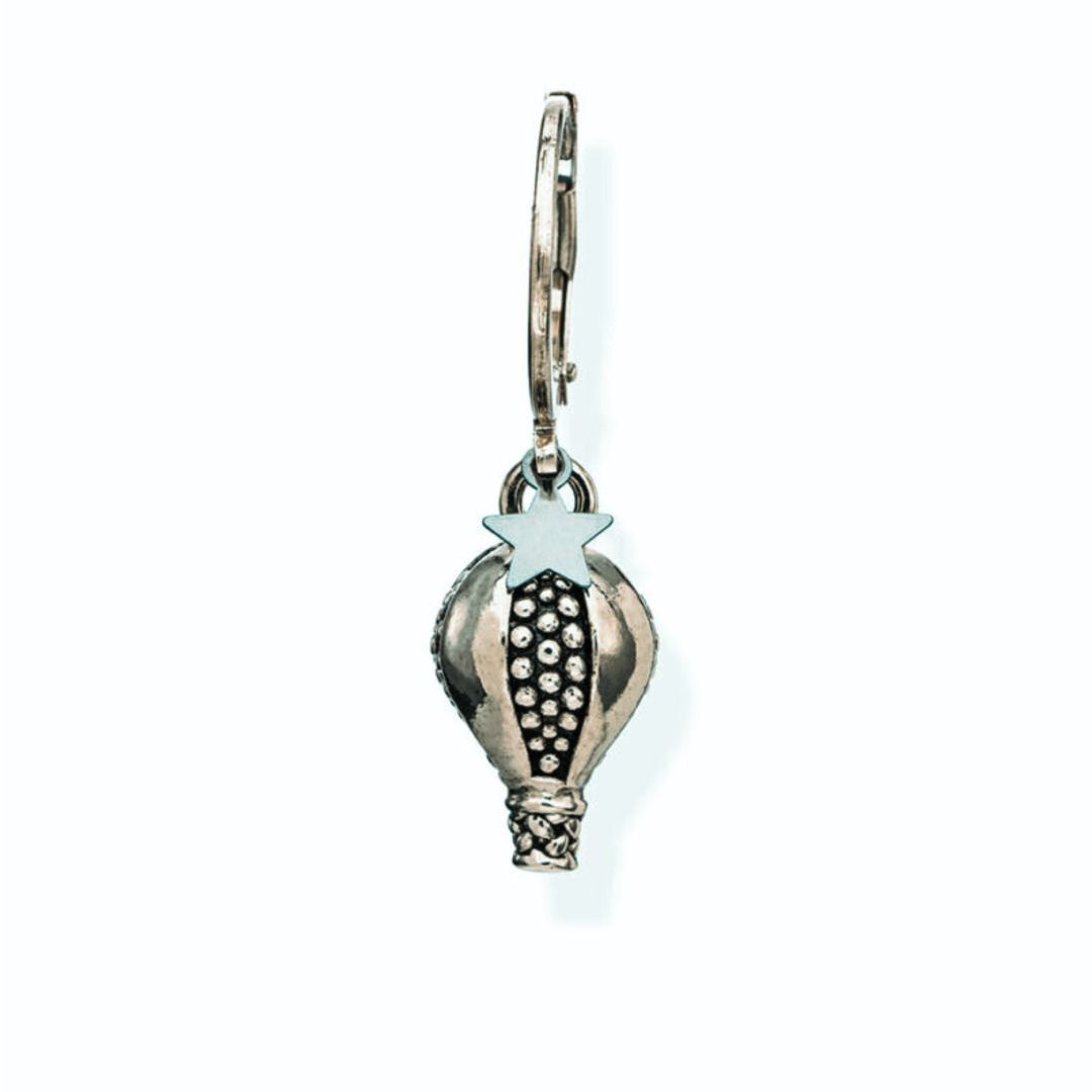 Versari Mongolfiera Pointè Silver Single Earring