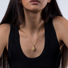 Collana Nove25 Pendente Serpentine in Argento Placcato Oro Giallo N25COL00406