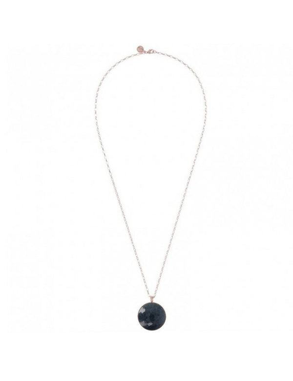 Bronzallure Alba Necklace with Natural Stone Pendant