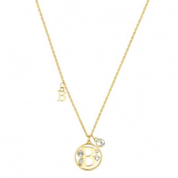 Collana Brosway Chakra Alfabeto Iniziale B Dorata BHKN028