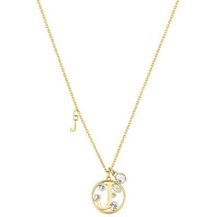 Brosway Chakra Alphabet Necklace with Initial J in Gold