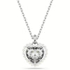 Swarovski Hyperbola Crystal Heart Pendant Necklace