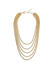 Collana Etrusca Mirage Multifilo Intrecciata WSET00939.YG